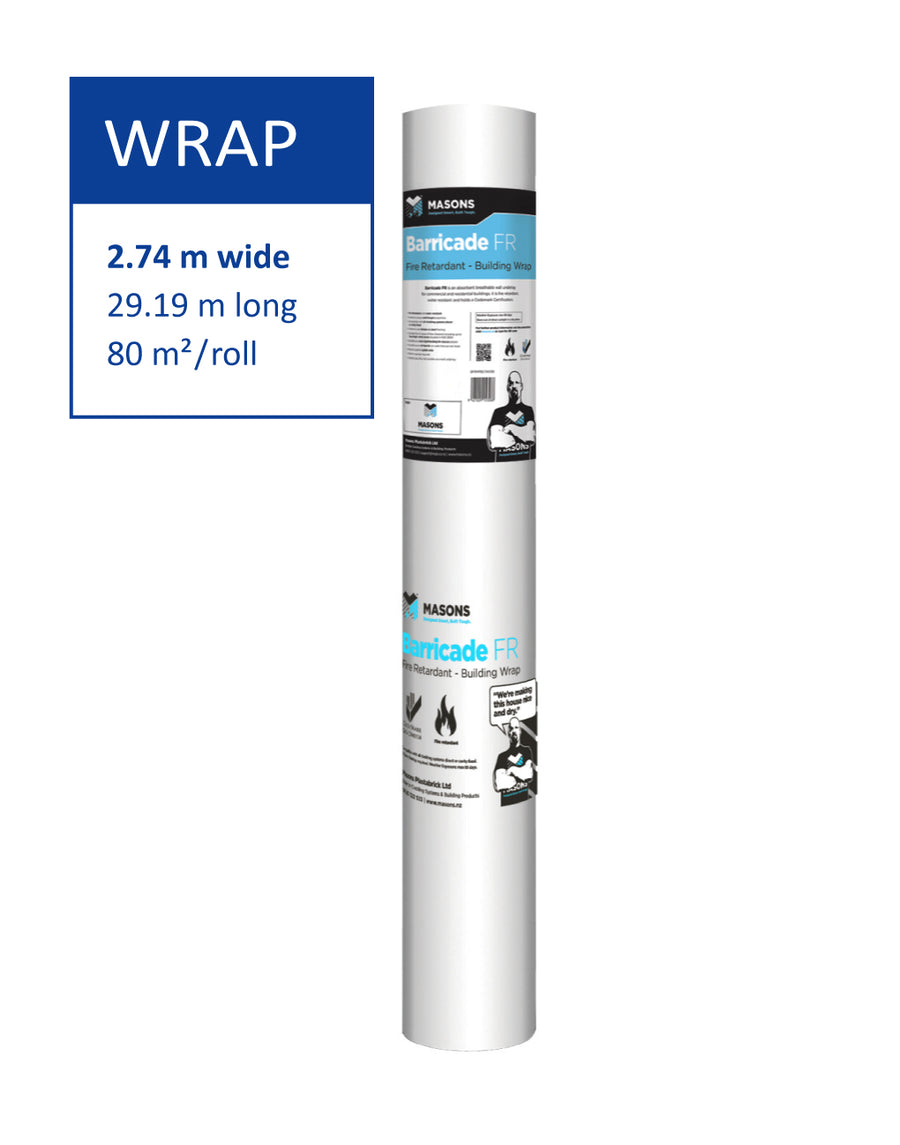 Masons Barricade Fire Retardant Wrap