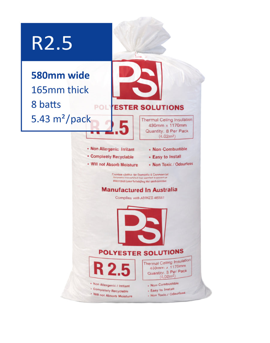 Polyester Ceiling Insulation Batts