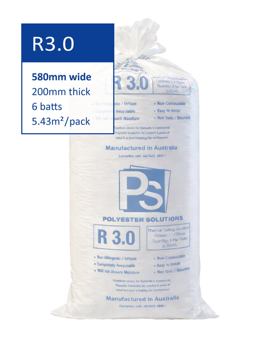 Polyester Ceiling Insulation Batts