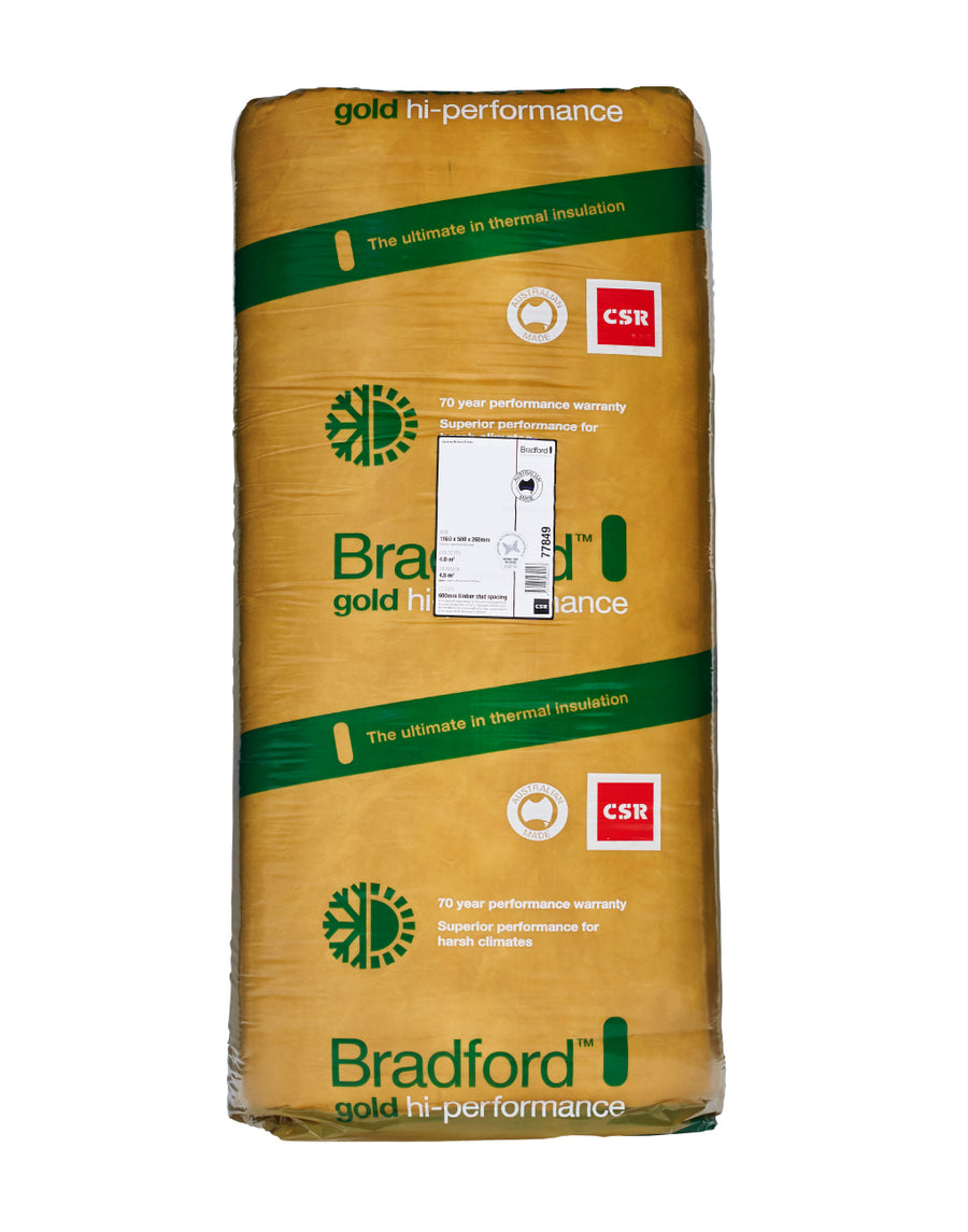 R7.0 Bradford Gold Hi-Performance Ceiling Insulation Batts