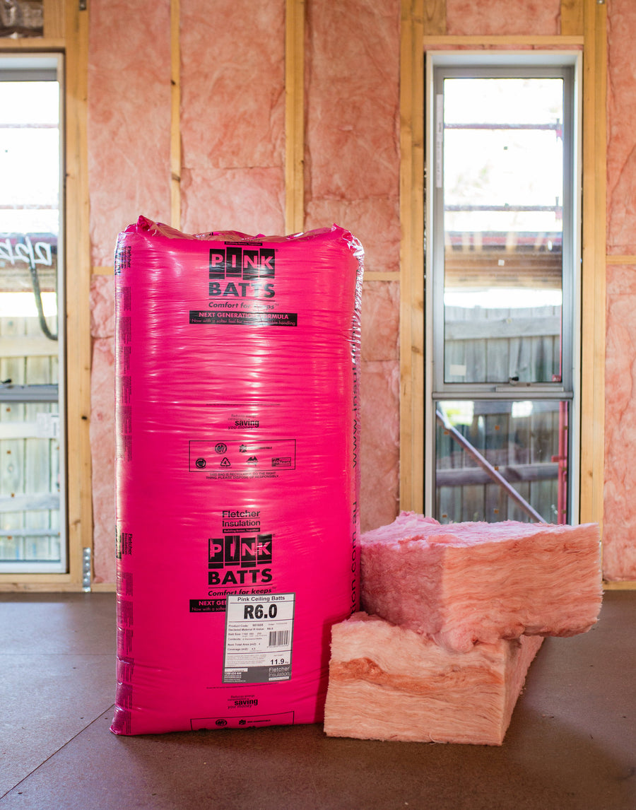 R3.5 Pink Batts Glasswool Ceiling Insulation