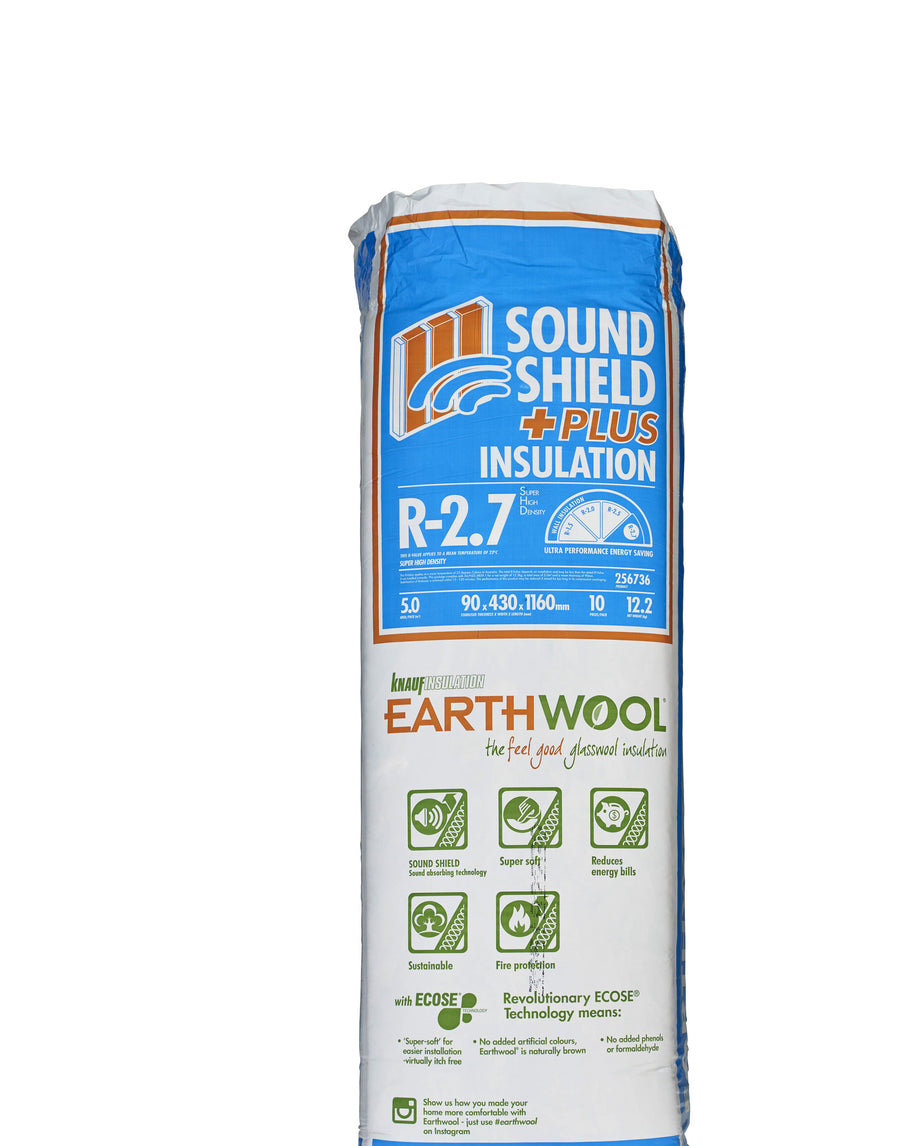 R2.7 SHD Knauf Earthwool Sound Shield Insulation Batts