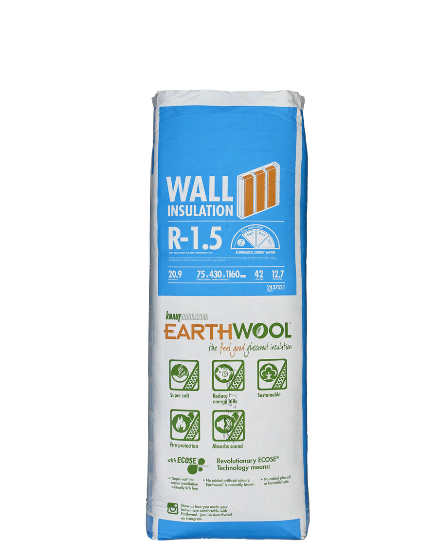 Knauf Earthwool Thermal Wall Insulation Batts