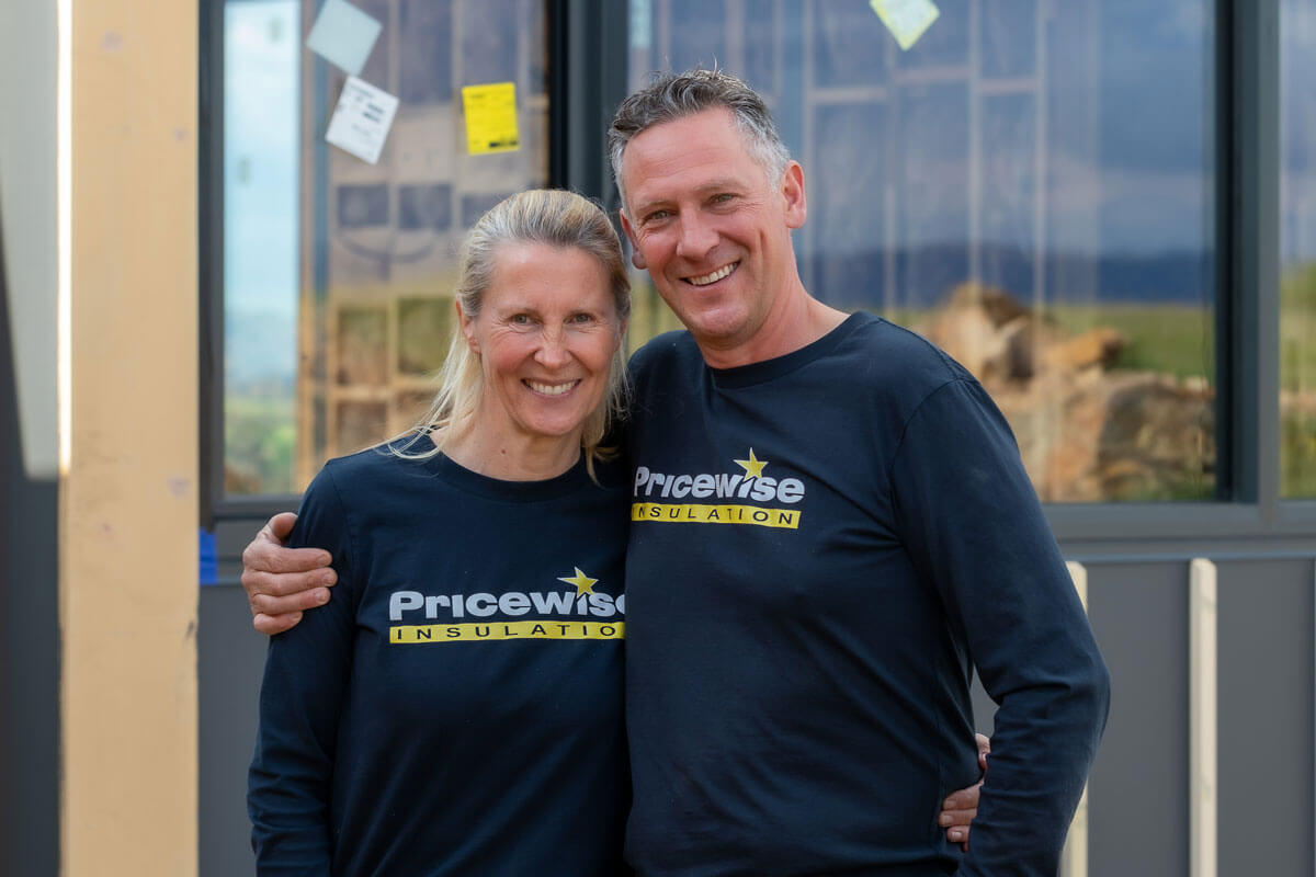 Kerrie and Spence from The Block create an off-grid home (4 Sheds Project)