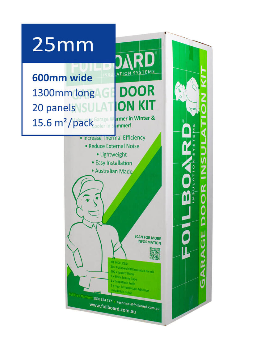 Foilboard Garage Door Insulation Kit