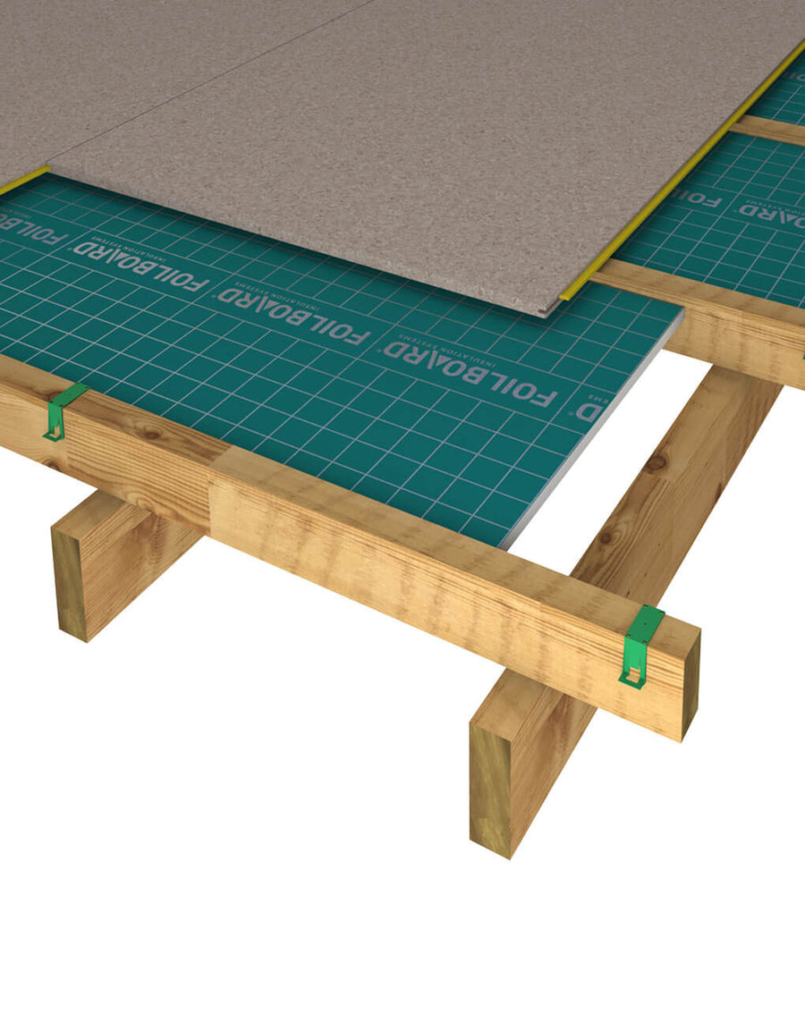 30mm Foilboard Green Rigid Panels (Excel 30)