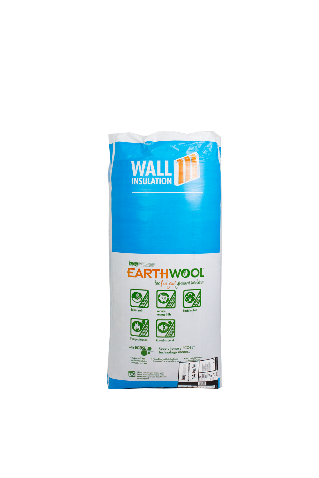 Knauf Earthwool® Acoustic Insulation Batts 14kg/m3