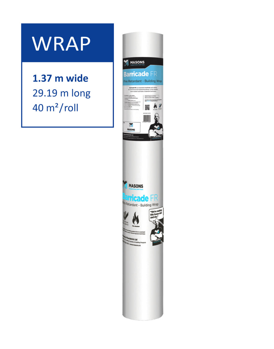 Masons Barricade Fire Retardant Wrap