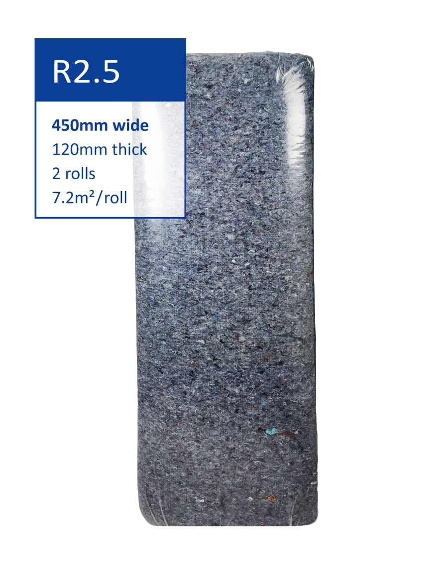 R2.5 Jeanius Underfloor Denim Insulation Batts