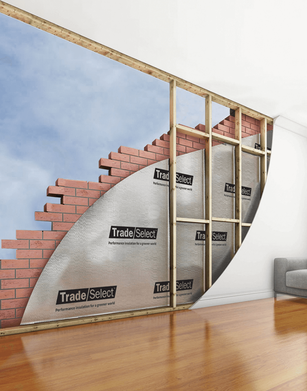 Trade Select by Ametalin XR Vapour Permeable Wall Wrap