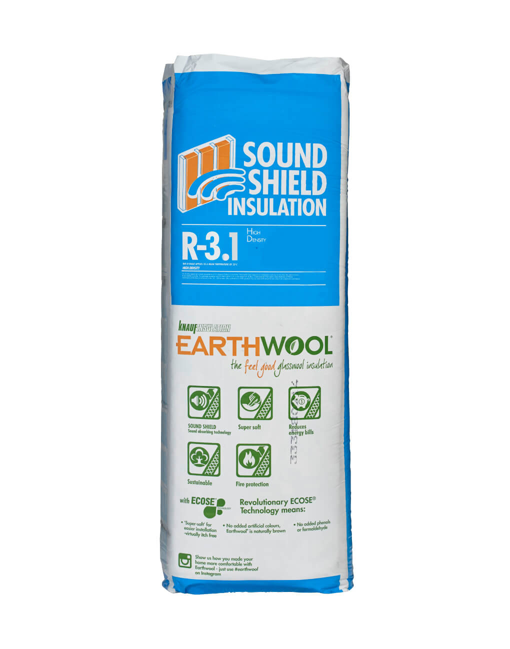 R3.1 Knauf Earthwool Sound Shield Insulation Batts