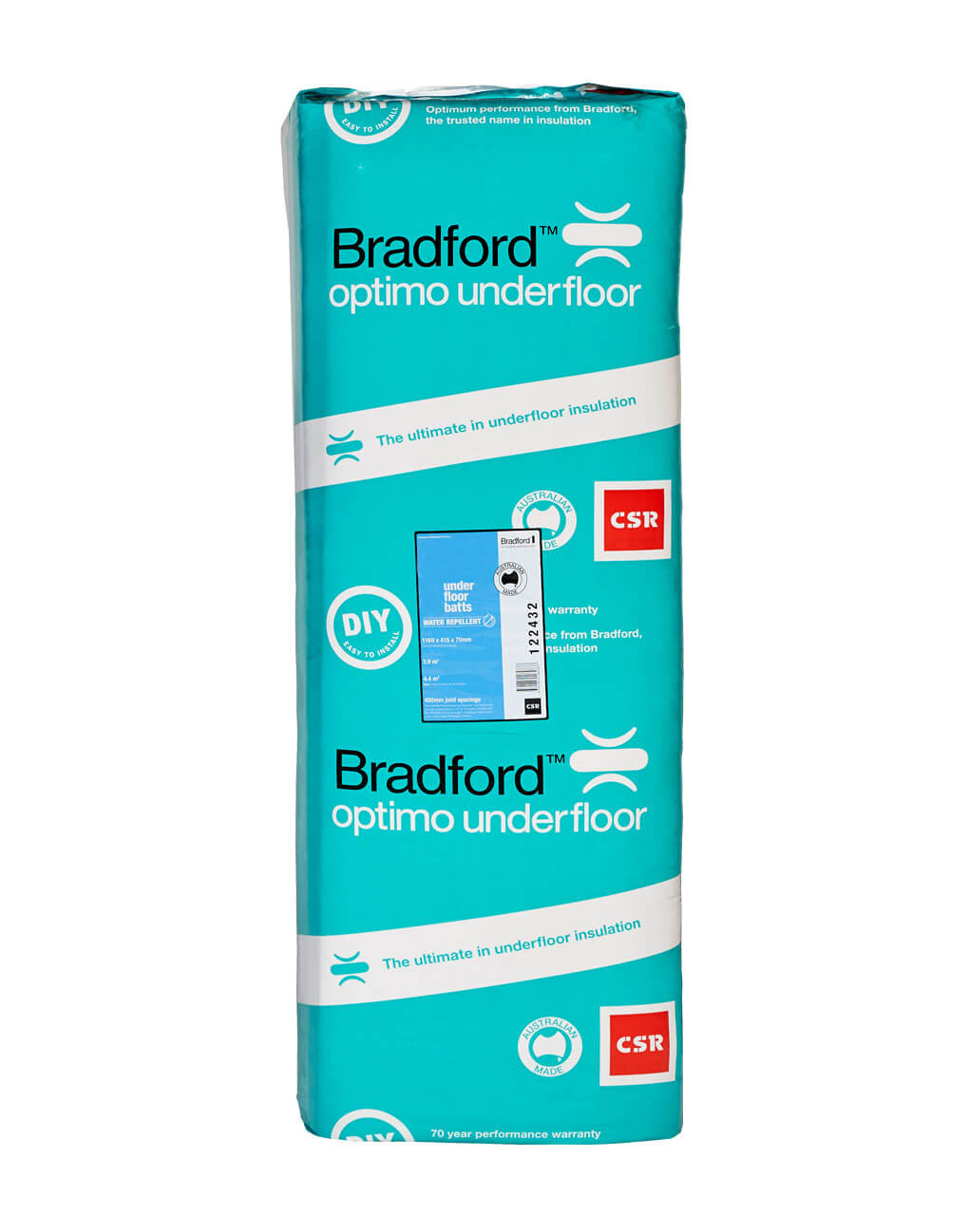 R2.5 Bradford Optimo Underfloor Insulation Batts