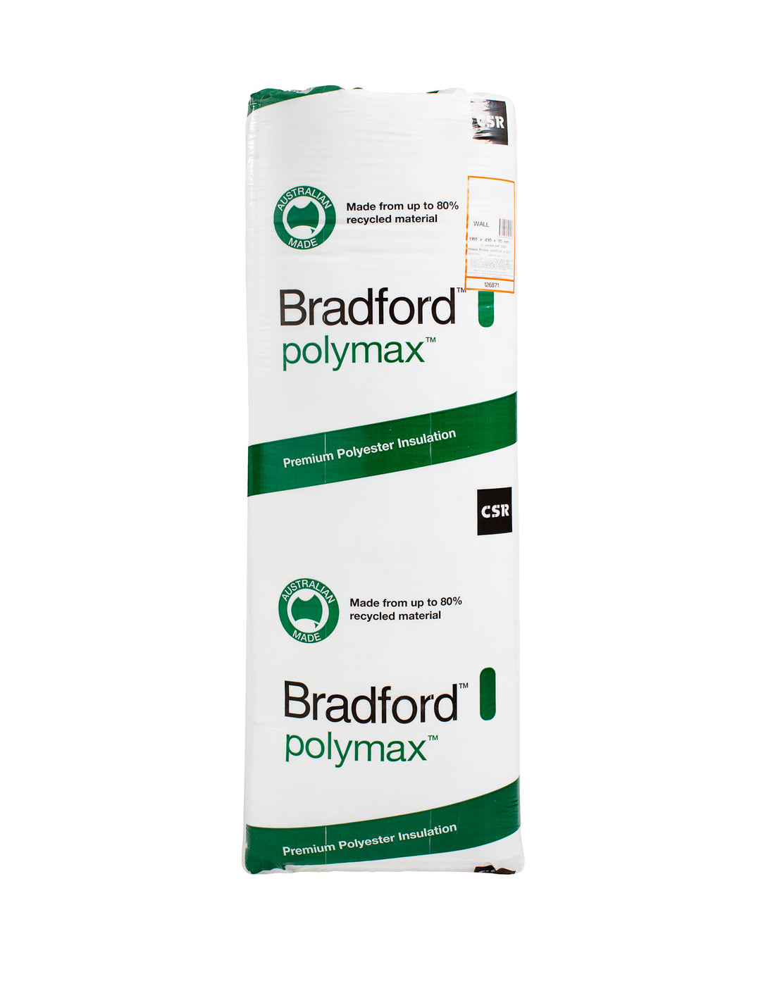 Bradford Polymax Wall Insulation Batts