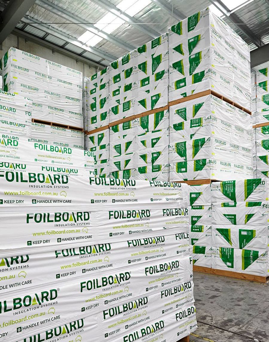 Foilboard Green Rigid Insulation Panels