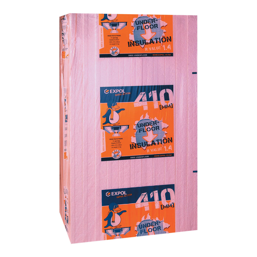 R1.4 - 410mm Expol Polystyrene Underfloor Insulation