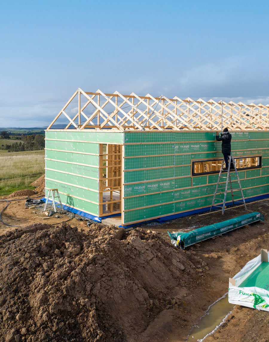 25mm Foilboard Green Rigid Panels (Cathedral 25)