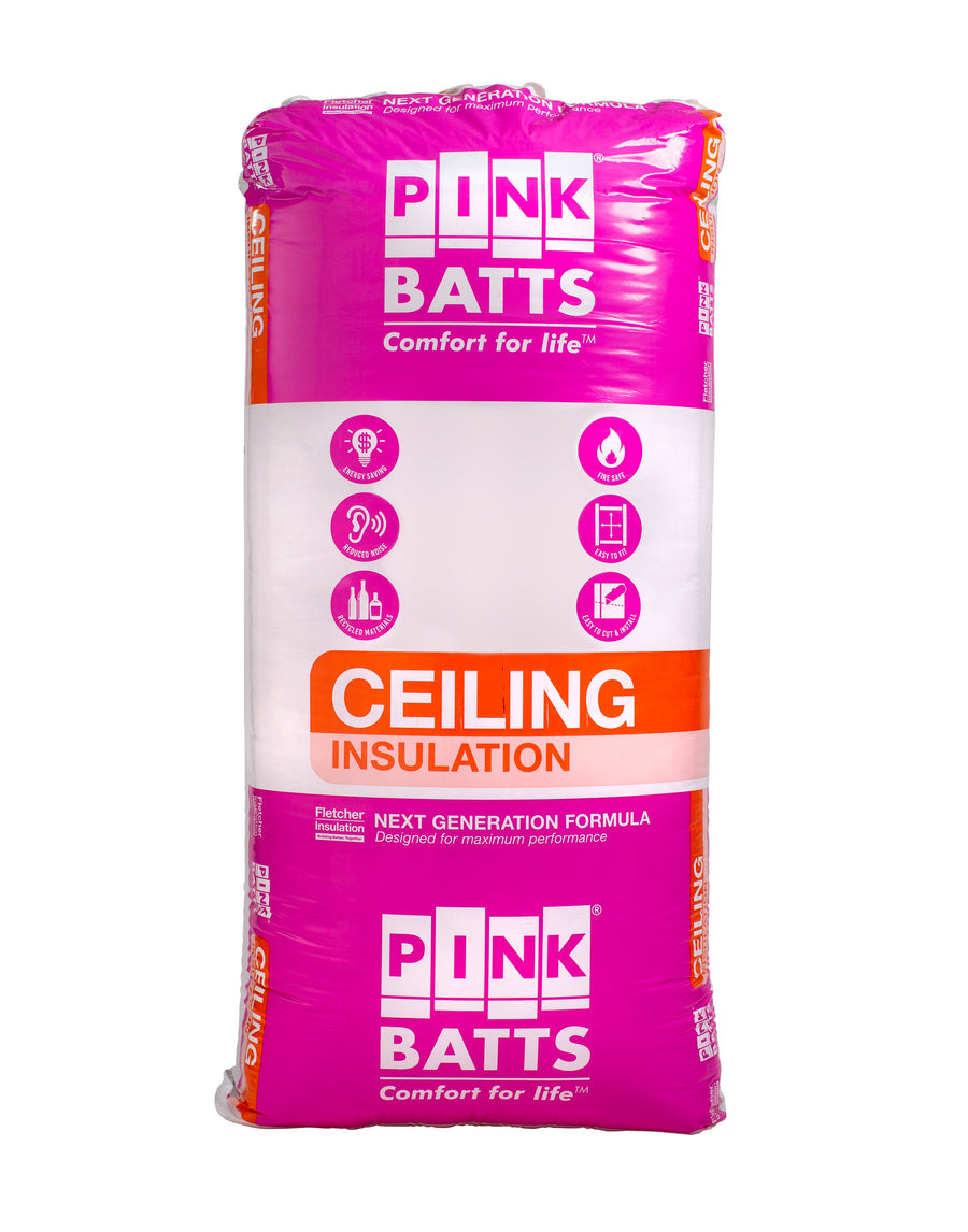 Pink Batts Glasswool Ceiling Insulation
