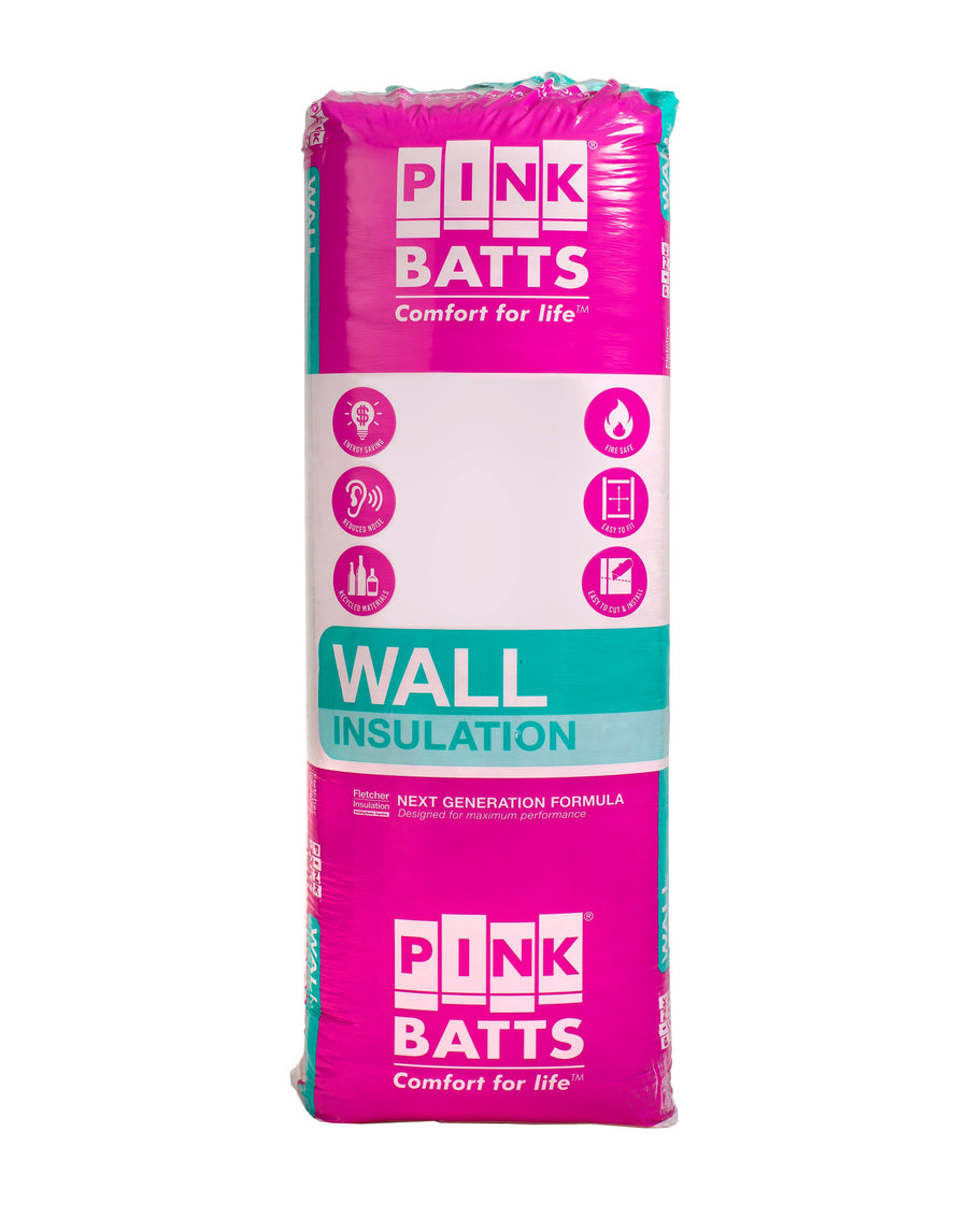 R2.0 Pink Batts Glasswool Wall Insulation