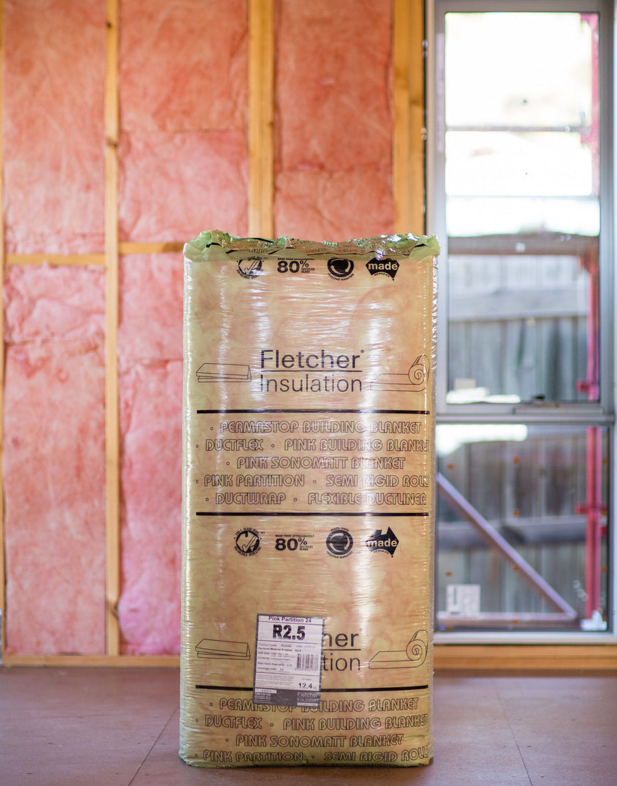 Fletcher Pink Partition Acoustic Wall Insulation
