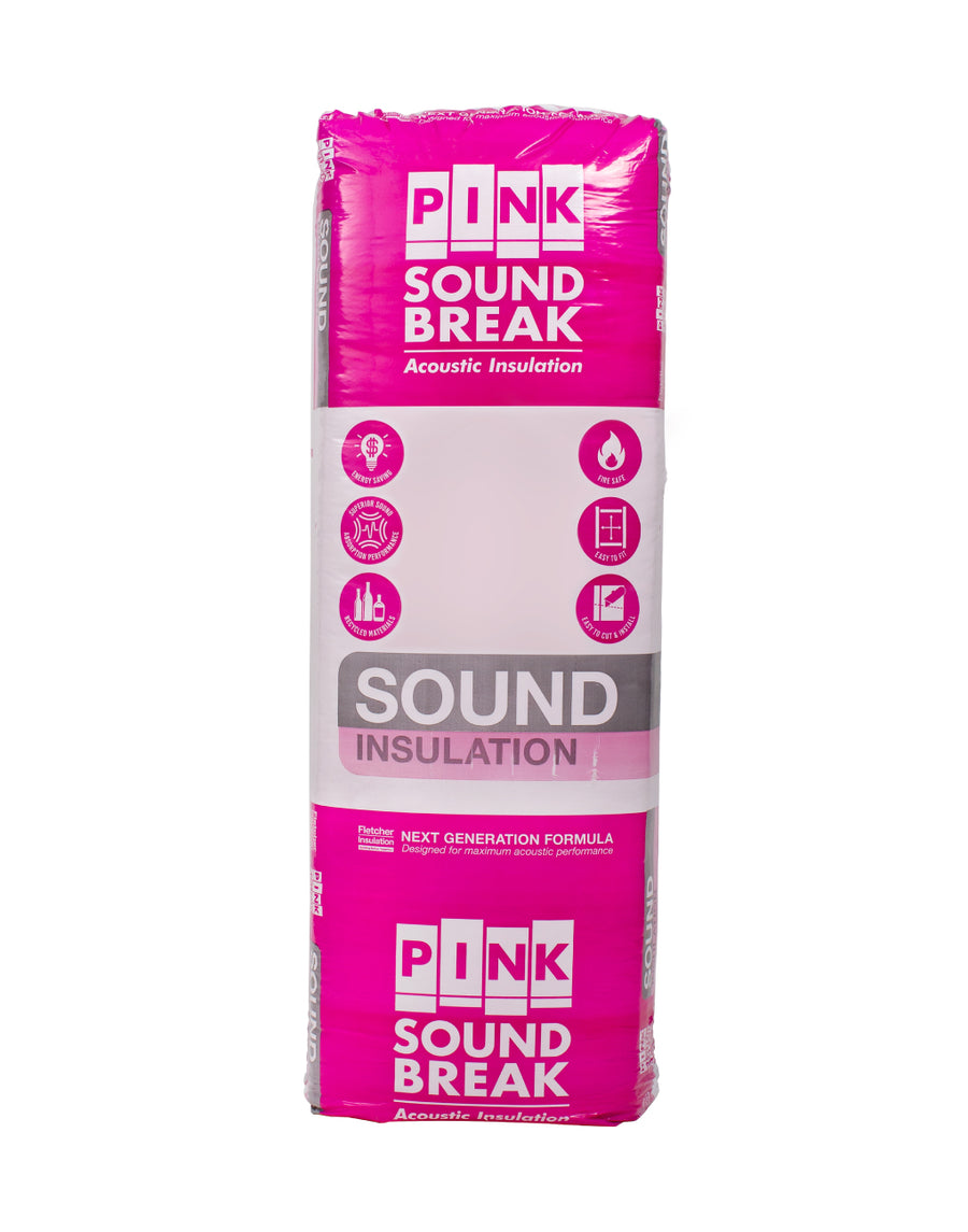 Pink Soundbreak Insulation Batts
