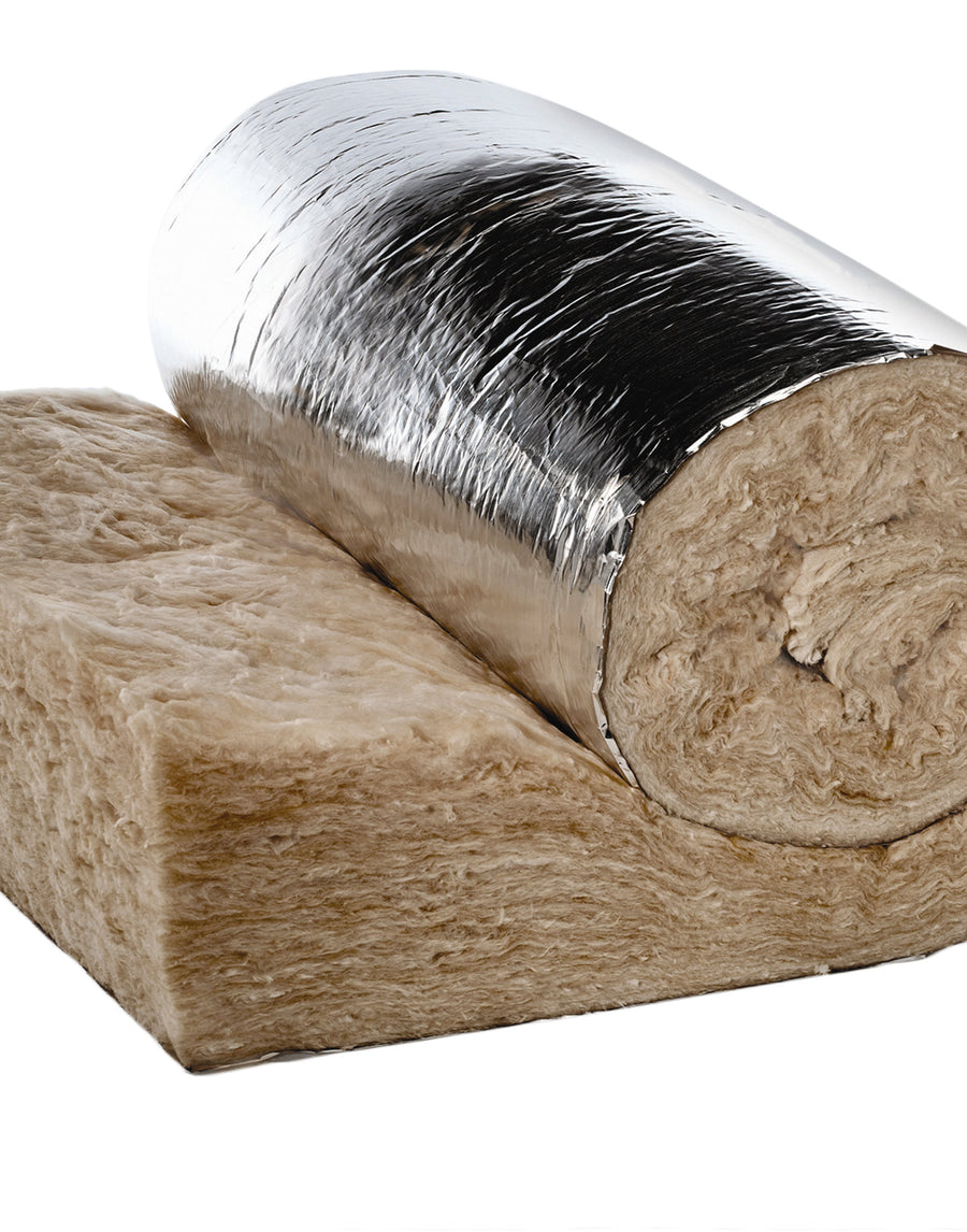 R1.8 Knauf Earthwool Roof Blanket Roll with Foil Facing - 75mm Thick