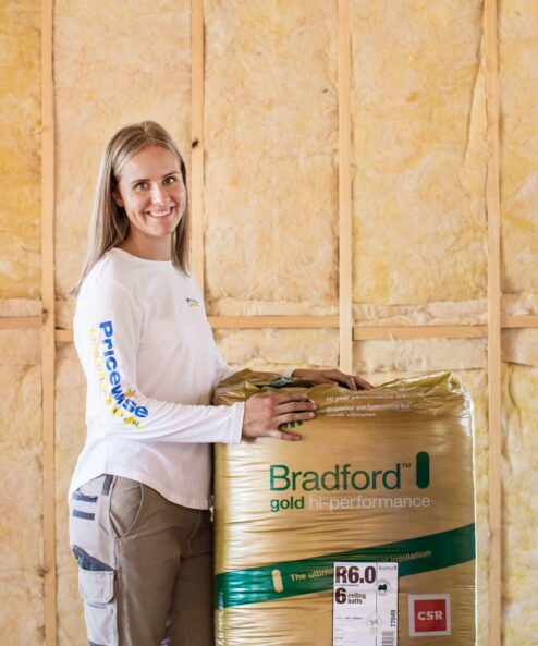 Buy Bradford Insulation Online - Gold Batts Roof Insulation