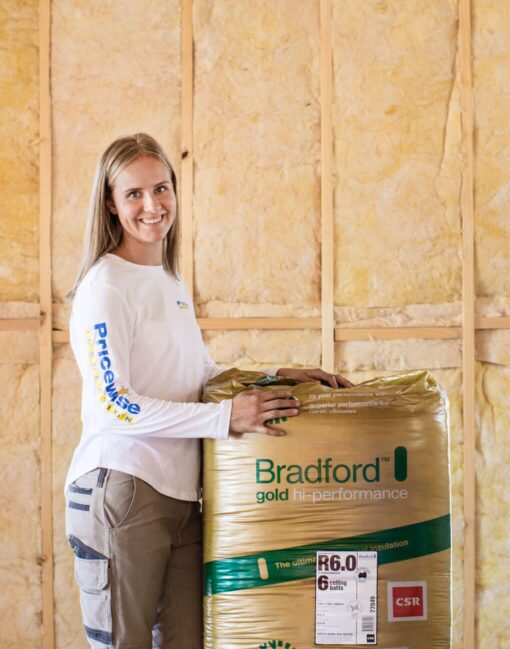 Buy Bradford Insulation Online - Gold Batts Roof Insulation