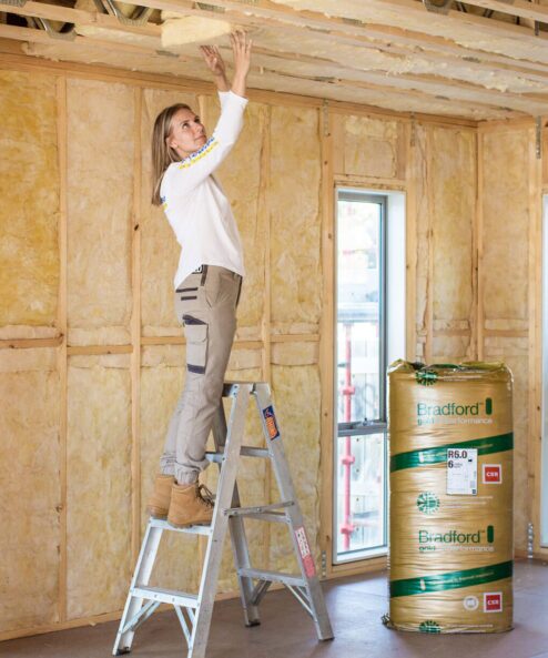 Buy Bradford Insulation Online - Gold Batts Roof Insulation