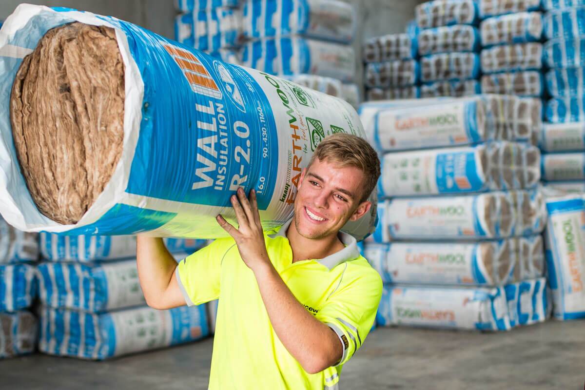 Insulation pack too big for manhole in ceiling