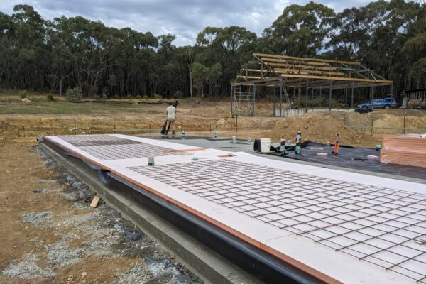 Insulation for under concrete slabs