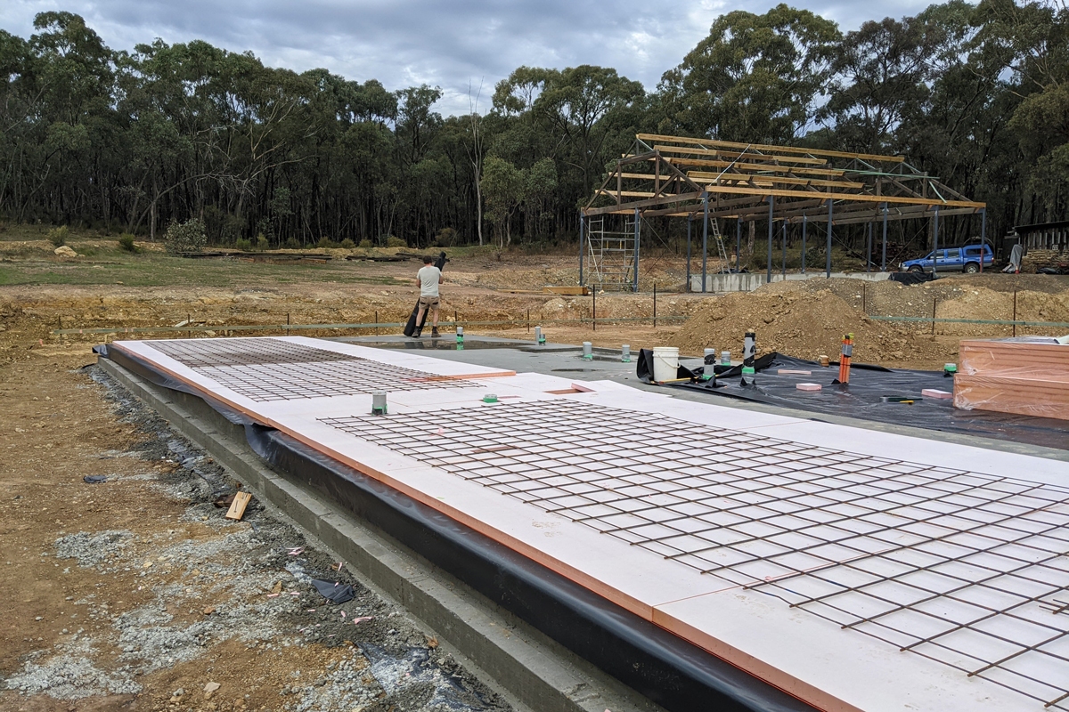 Insulation for under concrete slabs