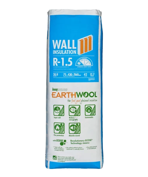 Buy Knauf Earthwool Thermal Wall Insulation Batts