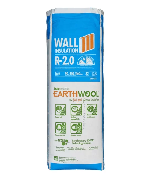 Buy R2.0 Knauf Earthwool Wall Insulation Batts