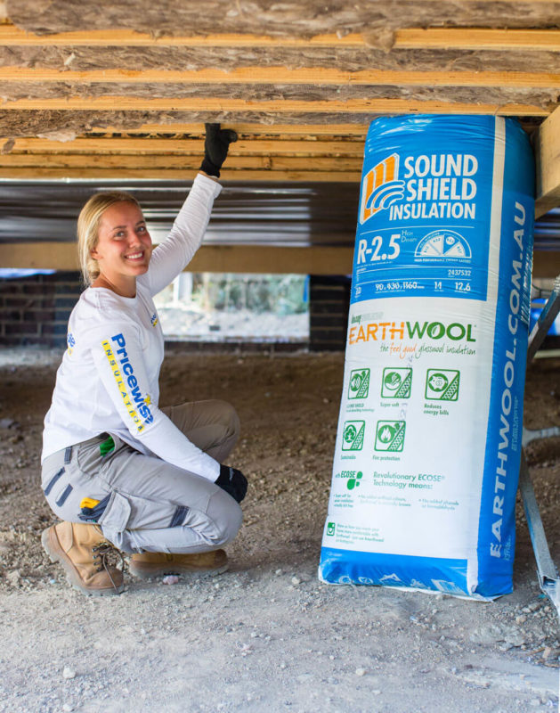 R2.5HD Knauf Earthwool® Underfloor Insulation