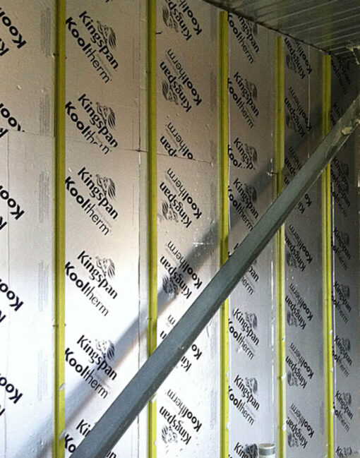 Kingspan Kooltherm K12 framing board insulation installed