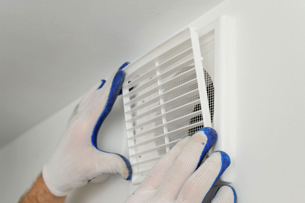 Ventilation to minimise condensation
