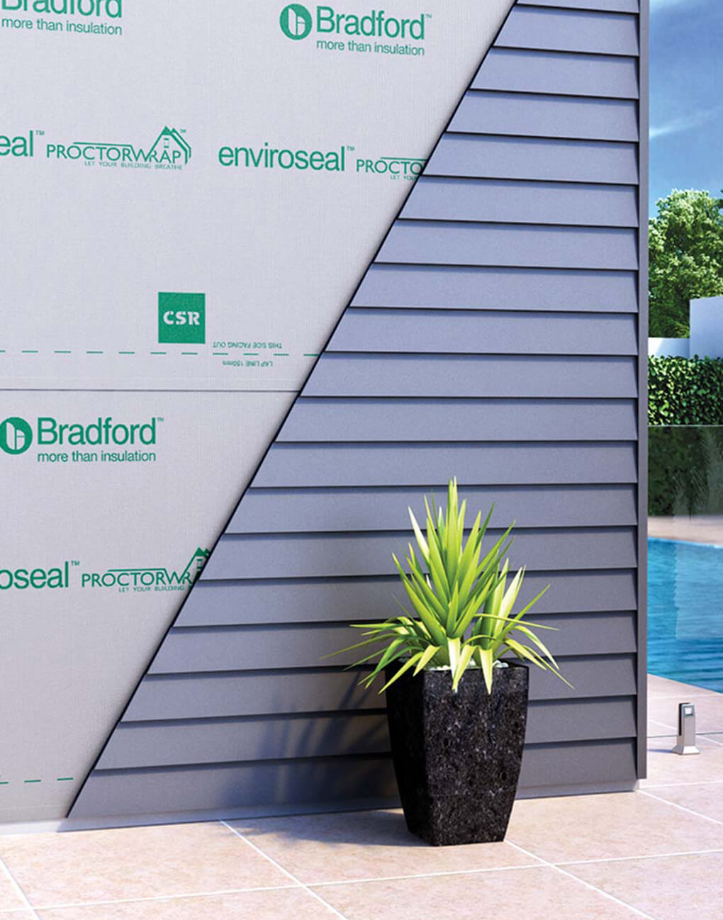 Buy Bradford Enviroseal Proctorwrap RW Residential Insulation