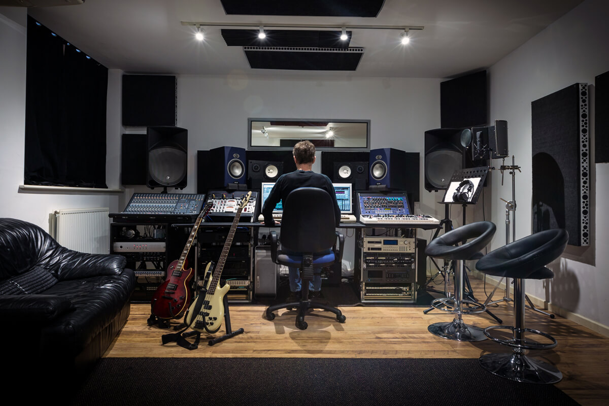 Home Podcast Recording Studio