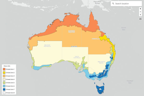 Australia Climate Zone