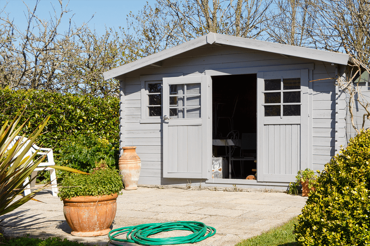 Insulation for sheds