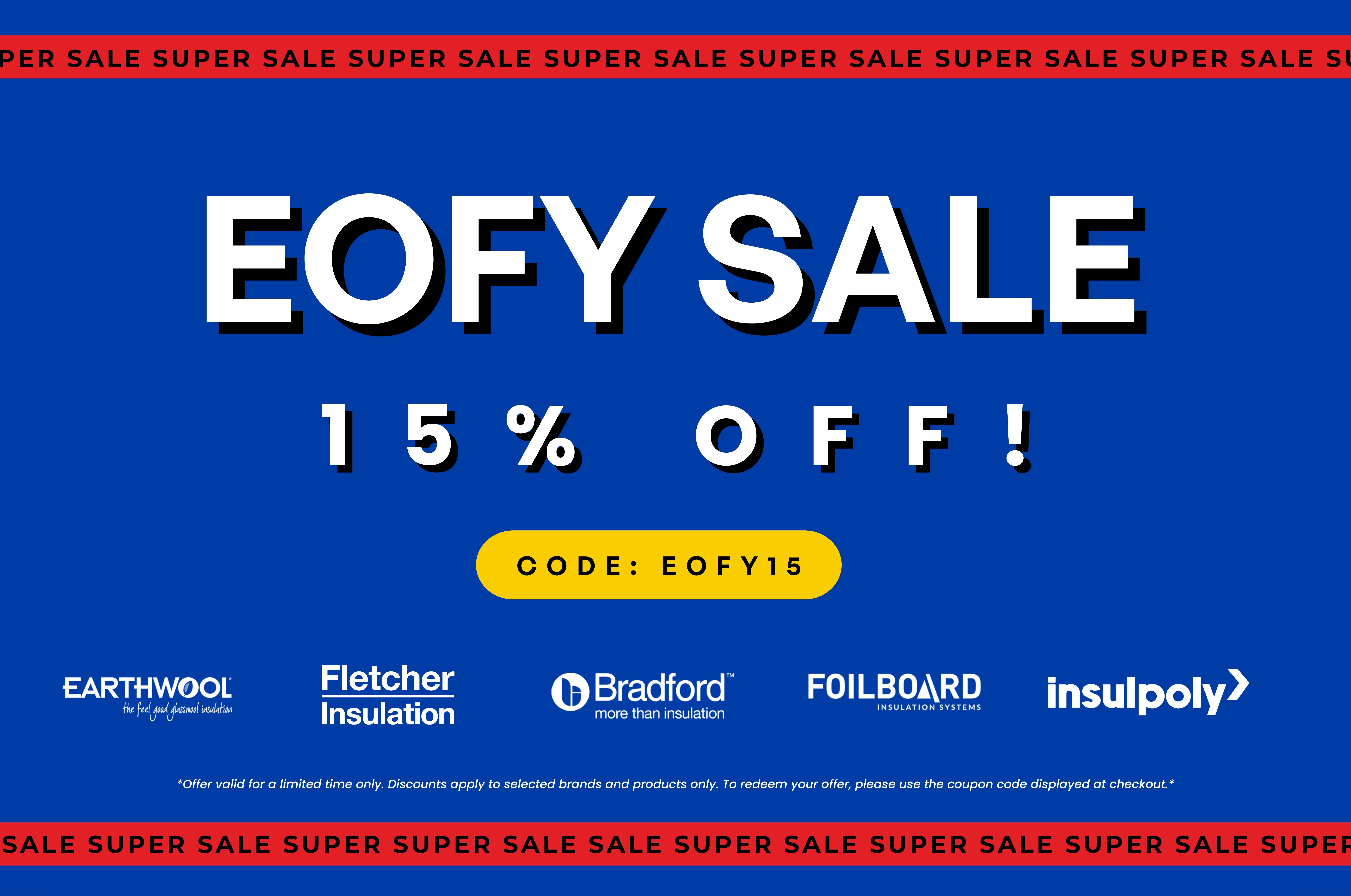 Insulation Sale